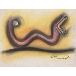 RUFINO TAMAYO - Proyecto para Mural del Museo de Antropologia (Serpiente II) - Mixed media on paper