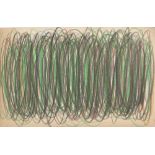CY TWOMBLY - Untitled - Colored pencils (with crayon?) drawing on paper