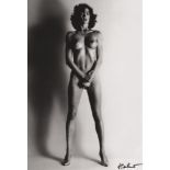 HELMUT NEWTON - Big Nude III, Henrietta, Paris, 1981 - Original vintage photolithograph