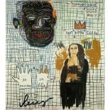 JEAN-MICHEL BASQUIAT - Lye - Color offset lithograph