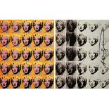ANDY WARHOL - Marilyn Diptych - Original color offset lithograph