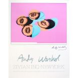 ANDY WARHOL - Cantaloupes II - Original color offset lithograph