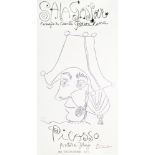 PABLO PICASSO - Picasso: Pintura - Dibujo - Original color lithograph