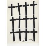 ANDY WARHOL - Crosses #3 - Lithograph