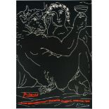 PABLO PICASSO - Los Minotauros - Color silkscreen