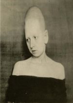 CLAUDE CAHUN - Autoportrait à tête allongée - Original vintage photogravure