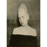 CLAUDE CAHUN - Autoportrait à tête allongée - Original vintage photogravure