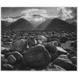 ANSEL ADAMS - Mount Williamson, Sierra Nevada, from Manzanar, California - Original photogravure