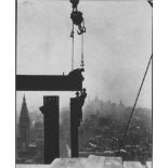 LEWIS HINE - Empire State Building: Ball & Beam - Original photogravure