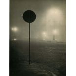 BRASSAI [gyula halasz] - Denfert-Rochereau dans le brouillard - Original vintage photogravure