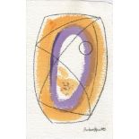 BARBARA HEPWORTH [imputée] - A Tranquil Form - Gouache and pencil drawing on paper