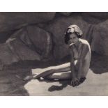FORMAN HANNA - Canyon Sand - Original vintage photogravure