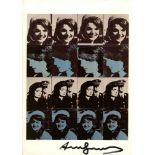 ANDY WARHOL - 16 Jackies - Color offset lithograph