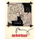 JEAN-MICHEL BASQUIAT - Future Sciences Versus the Man - Color offset lithograph