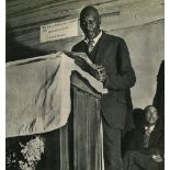 MARGARET BOURKE-WHITE - Sunday Sermon, College Grove, Tennessee - Original vintage photogravure