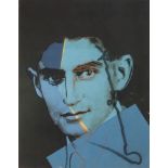 ANDY WARHOL - Franz Kafka - Color offset lithograph