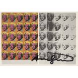 ANDY WARHOL - Marilyn Diptych - Original color offset lithograph