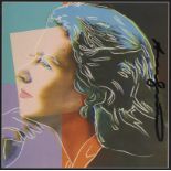 ANDY WARHOL - Ingrid Bergman: Herself (01) - Color offset lithograph