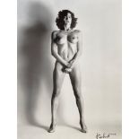 HELMUT NEWTON - Big Nude III, Henrietta, Paris, 1981 - Original vintage photolithograph