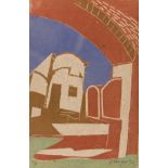 KARIMA MUYAES - Zacatecas - Color cutout monoprint