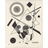 WASSILY KANDINSKY - Ohne Titel #3 - Pen and ink with wash drawing on paper