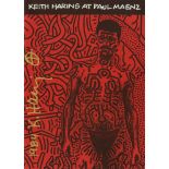 KEITH HARING - Keith Haring at Paul Maenz - Color offset lithograph