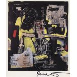 JEAN-MICHEL BASQUIAT - Circulatory System - Color offset lithograph