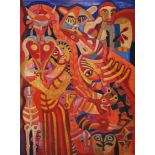 KARIMA MUYAES - Goddesses (Diosas) - Oil on canvas