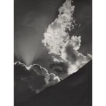 ANSEL ADAMS - Evening Cloud, Ellery Lake, Sierra Nevada, California - Original photogravure