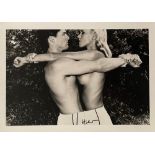 HELMUT NEWTON - The Hug - Original photolithograph