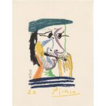 PABLO PICASSO [d'après] - May 20, 1964 #03 - Original color silkscreen & lithograph