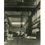 CHARLES SHEELER - Ford Plant, River Rouge, Ladle Hook, Open Hearth Building - Original vintage ph...