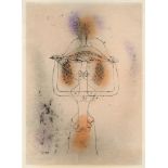 PAUL KLEE - Sangerin der komischen Oper - Original color lithograph & stencil/ pochoir