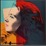 ANDY WARHOL - Ingrid Bergman: Herself (08) - Color offset lithograph