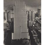 BERENICE ABBOTT - Daily News Building, New York City - Original vintage photogravure