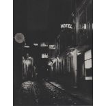 BRASSAI [gyula halasz] - Hotels, Boulevard de Clichy - Original photogravure