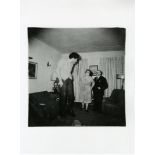 DIANE ARBUS - Jewish Giant at Home with His Parents in the Bronx, New York - Original photogravure
