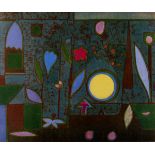 PAUL KLEE - Full Moon in the Garden ["Pleine Lune au Jardin"] - Original color collotype