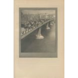 ALVIN LANGDON COBURN - London Bridge - Original vintage photogravure
