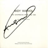 ANDY WARHOL - Warhol/Wunsche #2 - Autograph - signature on paper
