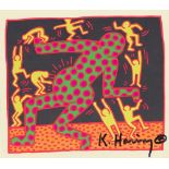 KEITH HARING - Fertility Suite #3 - Original offset lithograph