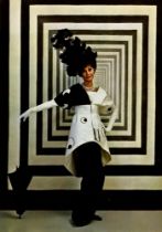 CECIL BEATON - Audrey Hepburn in 'My Fair Lady' #1 - Original vintage color photogravure