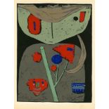 PAUL KLEE - Figur der orientalischen Bühne - Original color silkscreen