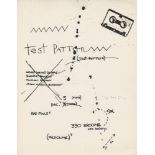 JEAN-MICHEL BASQUIAT - Test Pattern - Original xerograph print