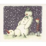 BANKSY - Rude Snowman - Color offset lithograph