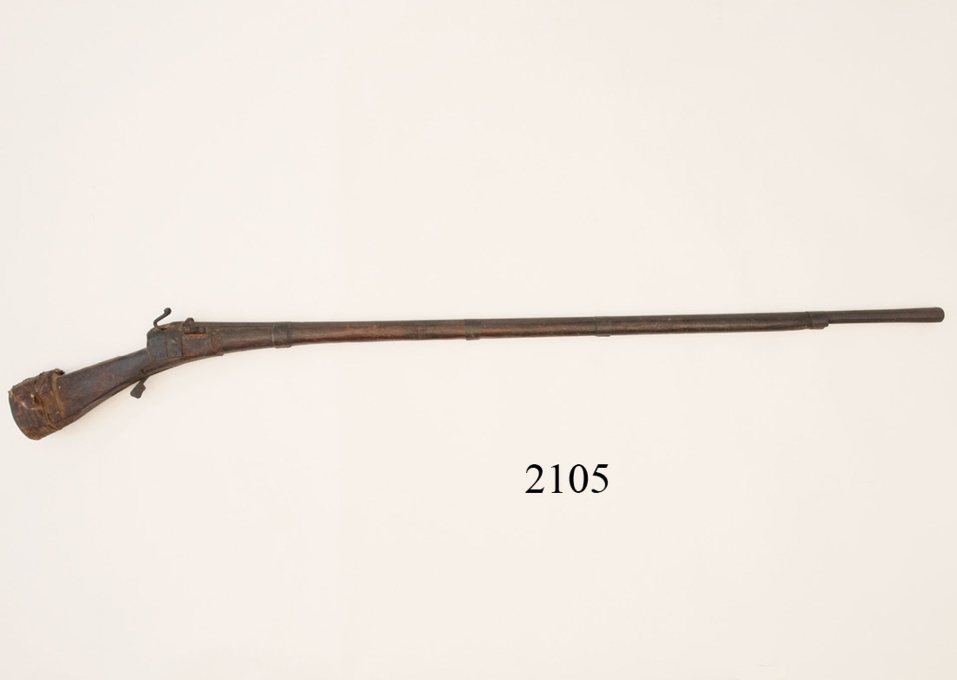 Luntenschlossgewehr, Indien, um 1800