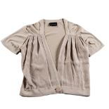 AN EMPORIO ARMANI SHORTSLEEVE CARDIGAN