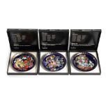 A COLLECTION OF THREE ROSENTHAL BJORN WIINBLAD 'ALADDIN' PLATES