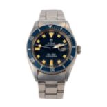 A STAINLESS-STEEL WRISTWATCH, TUDOR PRINCE OYSTERDATE SUBMARINER, CIRCA 1979