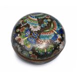 A JAPANESE CLOISONNE BOX AND COVER, MEIJI PERIOD, 1868 - 1912